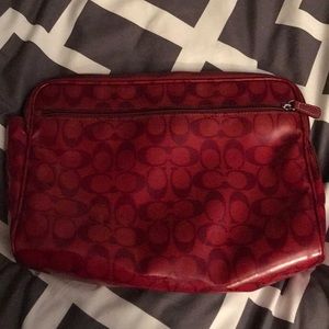 Coach make up bag